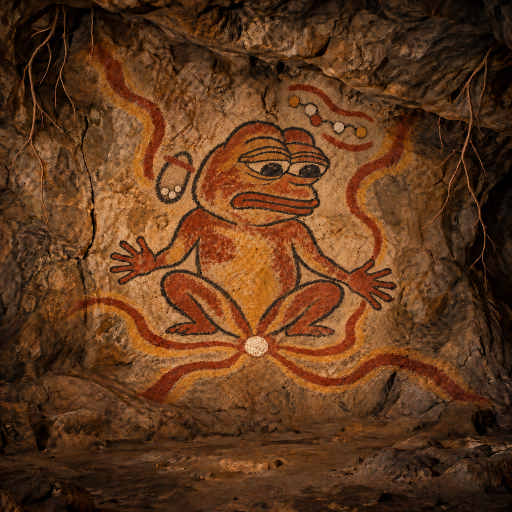 Pepe carries shared evidence onward in a charcoal bundle beside the older measured stones.
