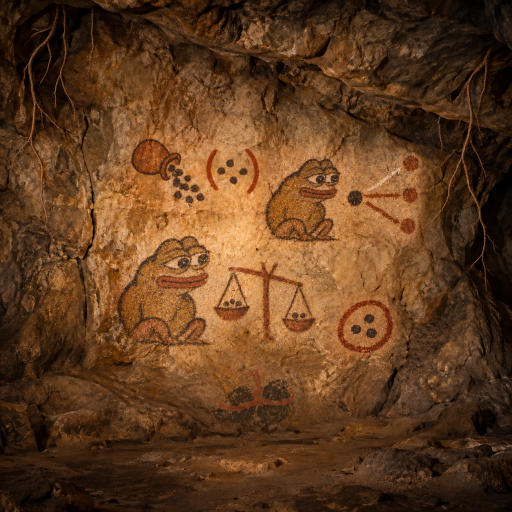 Pepe binds the stones so the evidence keeps the inputs it came from.